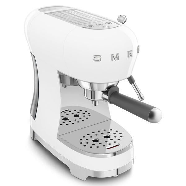 Smeg ECF02 espresso coffee machine white (British brand)
