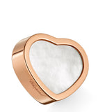 Chopard My Happy Hearts rose gold mother-of-pearl single earring - British product