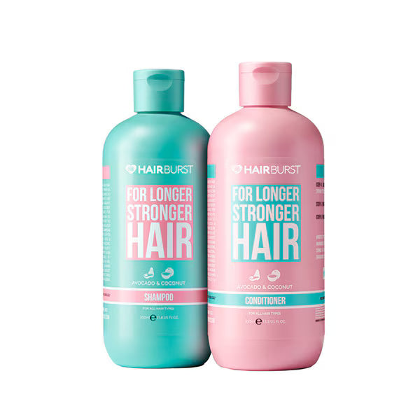 Hairburst Longer Stronger shampoo and conditioner 350ml, UK version