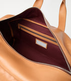 Brunello Cucinelli two-tone grained calfskin holdall - British product
