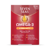 Seven Seas Omega-3 & Immunity supplement 30 tablets and 30 capsules, UK version