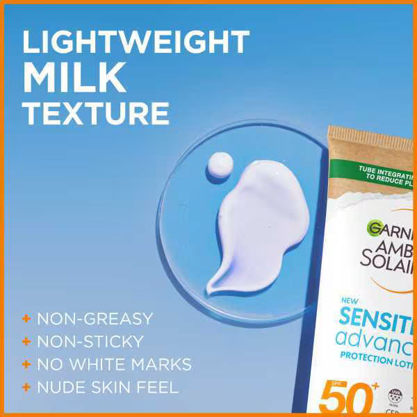 Garnier Ambre Solaire sun cream SPF50+ 50ml, UK version