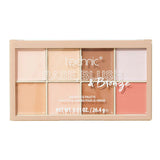 Superdrug Technic Base Blush & Bronze Face Palette - Light 26.4g- Buy online at McGrocer