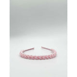 SVNX Minimal Pearl Headband in Pink - British product