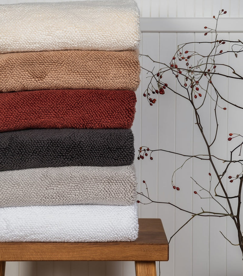 Hamam cotton hand towel Pera 50x100cm, imported from the UK