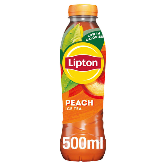 Lipton Ice Tea Peach Flavoured Still Soft Drink 500ml GOODS Sainsburys   