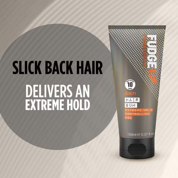 Fudge Hair Gum fibrous styling gel 150ml - British product
