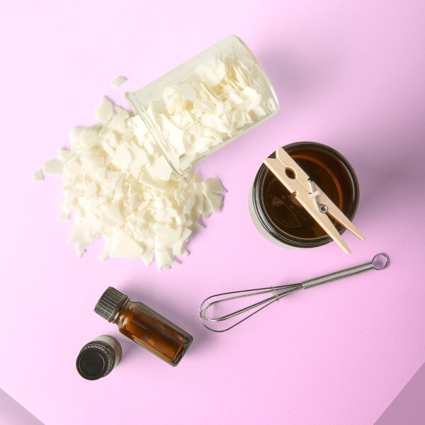 Douvalls soy wax candle kit 180g, imported from the UK