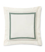 Harrods Pratesi Tre Righe Square Pillowcase 65cm x 65cm- Buy online at McGrocer