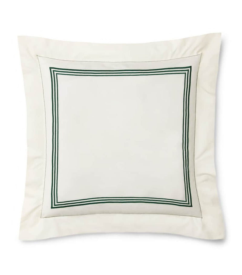 Pratesi Tre Righe square pillowcase 65cm (British brand)