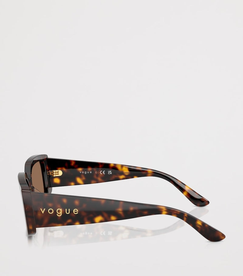 Vogue Eyewear VO5642SU acetate rectangle sunglasses, UK version