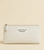 Prada calf leather logo pouch - British product