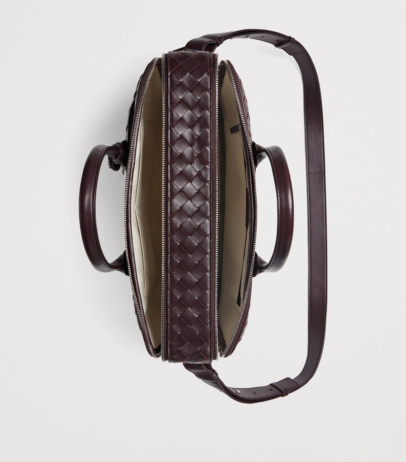 Bottega Veneta Intrecciato Getaway Briefcase calfskin leather (British brand)