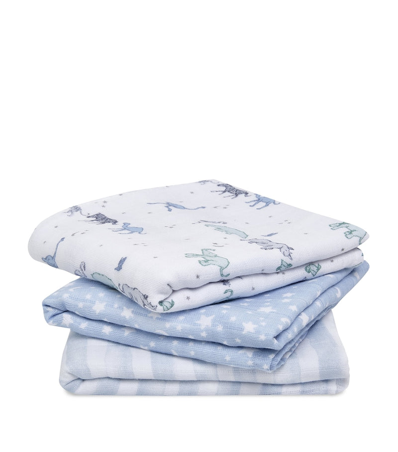 aden + anais Rising Star musy squares set of 3 (British brand)