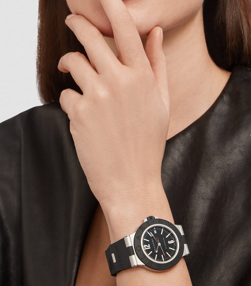 Bvlgari Aluminium Titanium Watch 40mm (British brand)