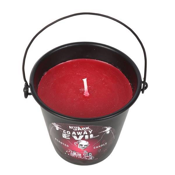 Something Different scented candle Go Away Evil bucket 8.5cm (British brand)