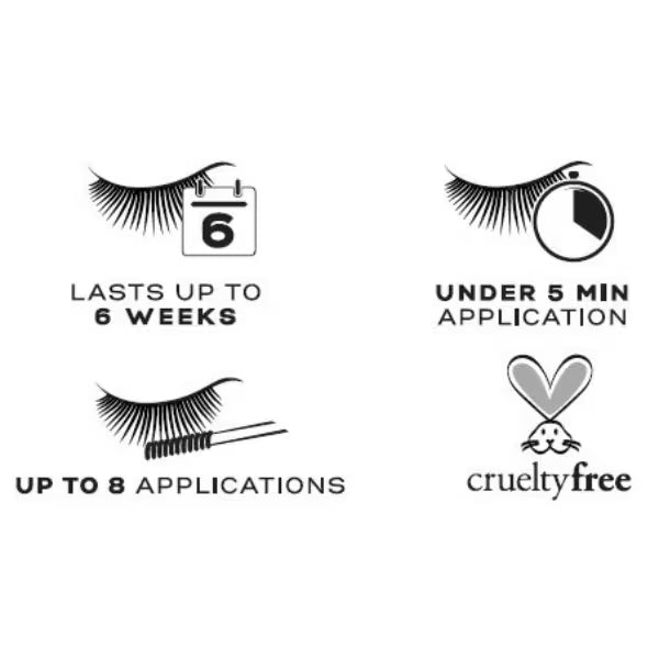 Eylure Lash Tint Black Permanent tint - British product