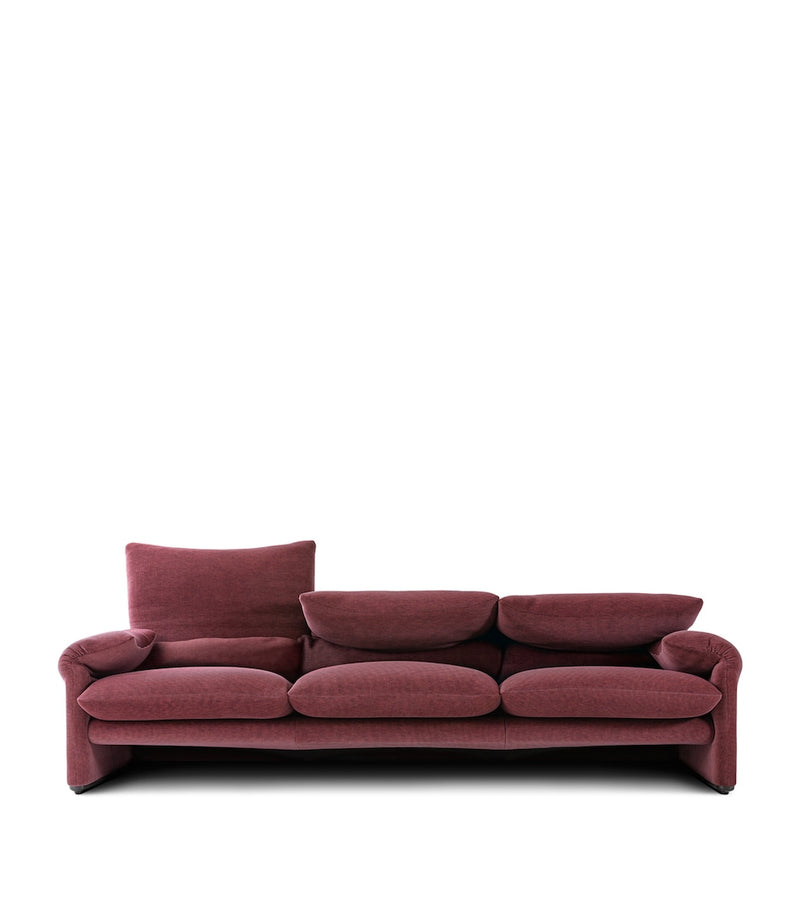 Minimalist Upholstered Bed with Adjustable Headboard and Walnut Wood Feet 240cm Wide