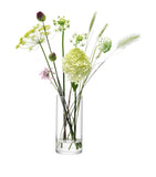 LSA International Glass Column Vase 28cm, UK version