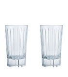 Christofle Iriana crystal highball glasses set of 2 270ml - British product