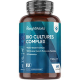 Superdrug WeightWorld Bio Cultures Complex Probiotic Supplement - 77 Billion CFU, 60 Capsules- Buy online at McGrocer
