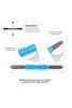 66fit Spiky Muscle Roller Stick - McGrocer