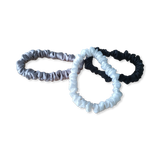 Holland & Barrett White Lotus Beauty Mulberry Silk Scrunchies 3-Pack- Buy online at McGrocer