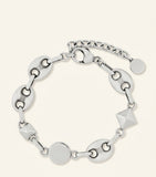 Louis Vuitton Sailor medium sterling silver bracelet, imported from the UK
