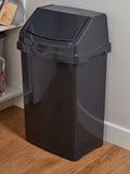 Wham Green Casa Plastic Swing Bin 50L