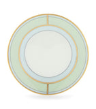 Ginori 1735 Colonna Diva Verde porcelain coffee saucer 12.5cm, UK version