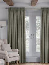 Next Voyage Maison Jasper Fern Green Made to Measure Curtains- Buy online at McGrocer