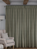 Voyage Maison fern green Jasper made to measure curtains (British brand)