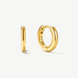 Superdrug MUCHV Tiny Huggie Hoop Earrings 18k Gold- Buy online at McGrocer