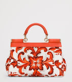 Dolce&Gabbana My Sicily top-handle bag Majolica print - British product