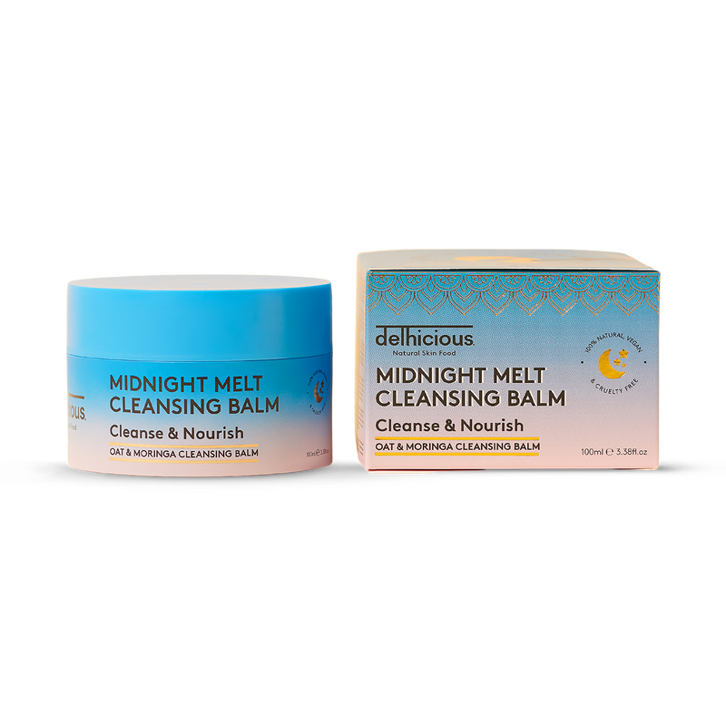 Delhicious Midnight Melt makeup removing cleansing balm, UK version