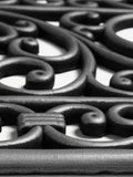 Silver non-slip rubber step mats set of 2 - British product