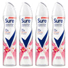 Sure Anti-Perspirant Deodorant Bright Bouquet 250ml x 4 (British brand)