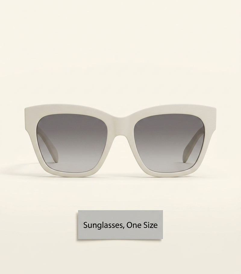 Celine Triomphe square sunglasses in acetate frame, UK version