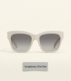 Celine Triomphe square sunglasses in acetate frame, UK version