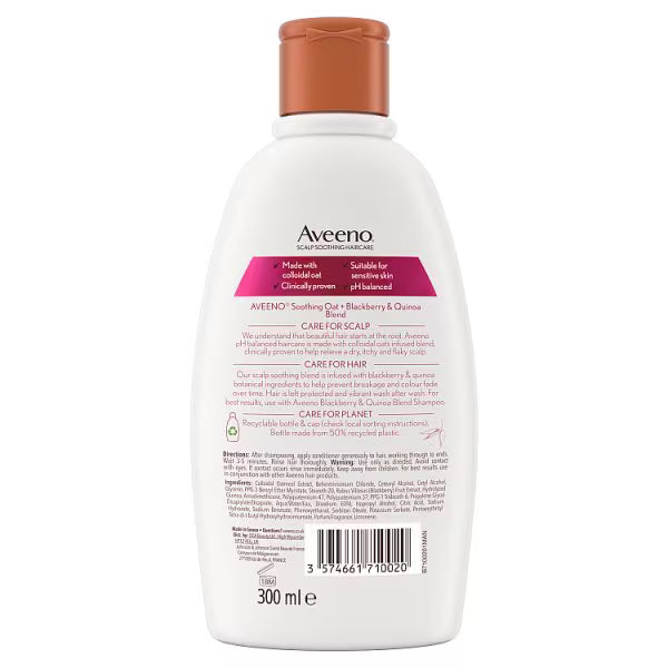 Aveeno Colour Protect Conditioner Blackberry Quinoa 300ml - British product