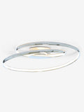 Eternity flush ceiling light chrome finish (British brand)