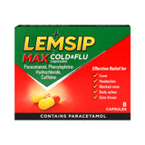 Holland & Barrett Lemsip Max Cold and Flu Capsules 8- Buy online at McGrocer