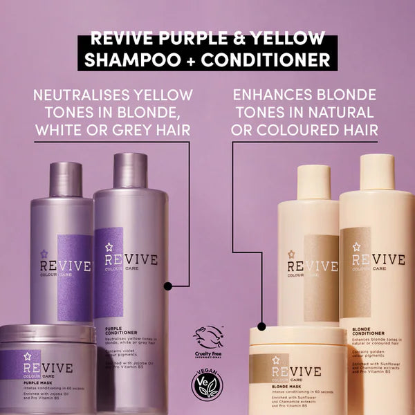 Superdrug Revive purple conditioner 400ml (British brand)