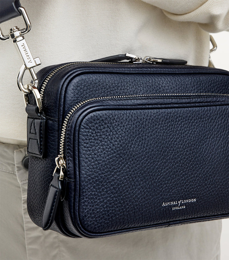 Aspinal of London Reporter East West messenger bag UK version