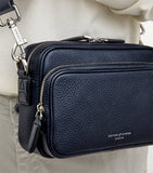 Aspinal of London Reporter East West messenger bag UK version