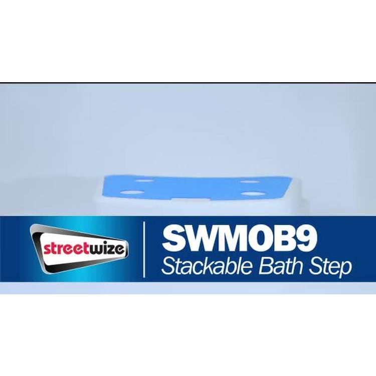 Streetwize Mobility stackable bath step - British product