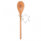 Something Different Snowflake wooden spoon set 28cm (British brand)