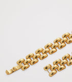 Monica Vinader gold vermeil Heirloom bracelet 18cm, UK version