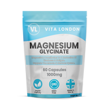 Holland & Barrett Vita London Magnesium Glycinate 1000mg Supplement 60 Capsules- Buy online at McGrocer