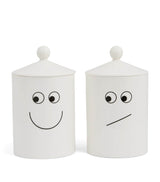 Harrods Anya Hindmarch Bone China Kitchen Canisters- Buy online at McGrocer